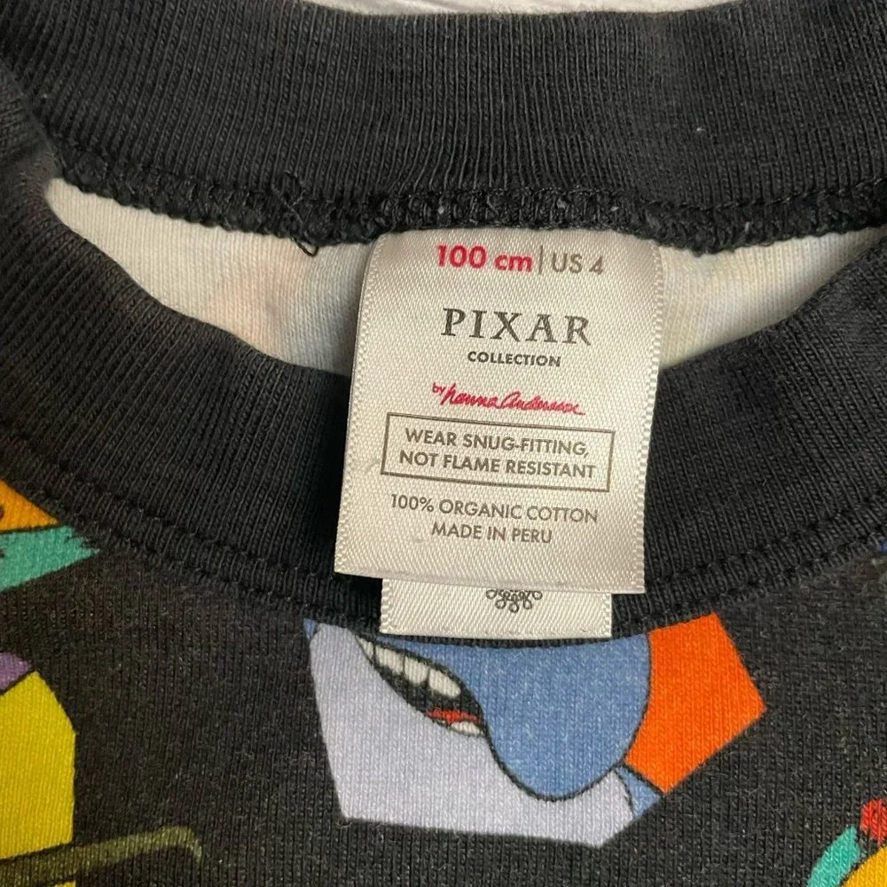 Hanna Andersson Pixar Monster‎ Print pajamas 100/4